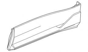 Door trim lower rear right Chevrolet Equinox EV 24-26