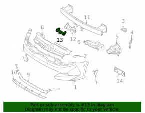 Kia K5 21-24 Front Bumper Bracket