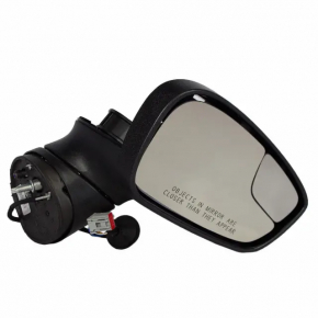 Side mirror right complete Ford Fiesta 11-19 blue