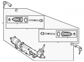 Ford F-150 15-17 Electric Power Steering Rack