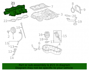 Collector intake lower part Lexus ES350 07-12