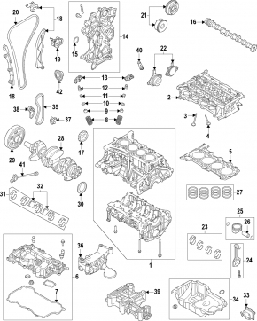 Hyundai Sonata 20-24 2.5 intake manifold camshaft regulator cover with sensor