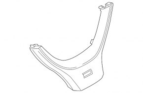 Steering wheel cover BMW 5 F10 11-16