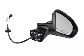 Right side mirror complete Chevrolet Cruze 16-18 turn signal, heated