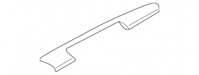 Audi A6 C7 12-18 black left side panel trim