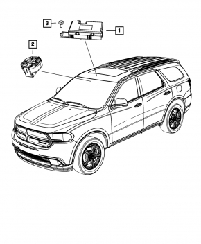 Rain Sensor Dodge Durango 11-13