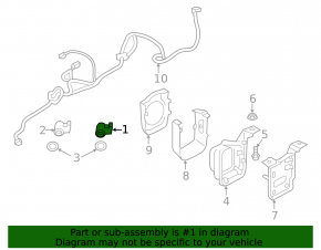 Rear Parking Sensor for Porsche Macan 15-18