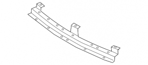 Mitsubishi Outlander Sport ASX 20-26 front bumper central mount