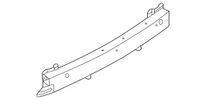 Rear bumper reinforcement Mitsubishi Eclipse Cross 18-20