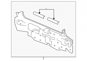 Acura TLX 15- Rear Panel
