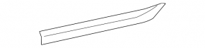 Door trim lower rear right Lexus LS460 LS600h 07-12 long