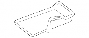 Battery tray Subaru Legacy 15-19