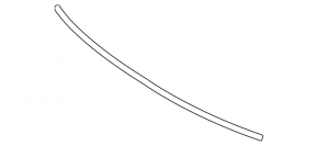Ford Flex 09-19 Trunk Door Molding Chrome