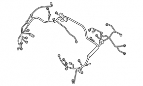 Hyundai Sonata 13-15 hybrid engine wiring