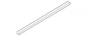 Front right door sill trim for Porsche Cayenne 19-26