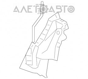 Rear left door lock Mercedes X164 GL