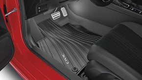 Set of floor mats for Honda Civic XI FE/FL 22-26 rubber