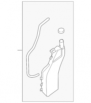 Expansion tank cooling Nissan Sentra 13-19 1.8