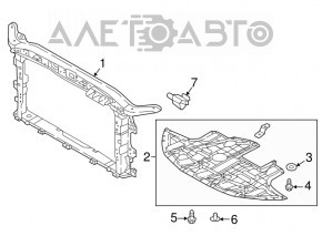 Engine protection Hyundai Elantra AD 17-20 2.0