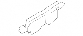 Rear left trunk floor bracket for Volvo XC90 16-25