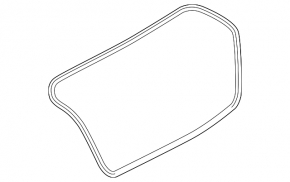 Trunk lid seal VW CC 13-17 rest