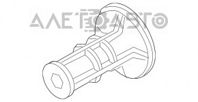 Jeep Compass 17-24 Boltless Spare Tire Mount