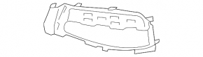 Front bumper grille left BMW 7 G11 G12 20-22 M type