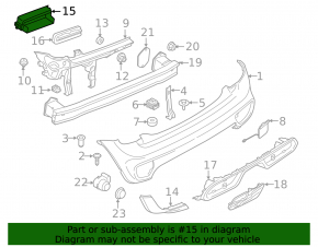 Mini Cooper F56 3d 14-19 prerest ventilation shield trim