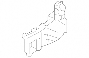 Rear bumper mount left Subaru Forester 19- SK