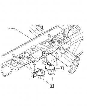 Signal left Dodge Challenger 09-14 low