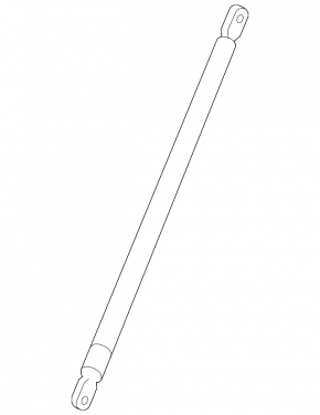 Right tailgate shock absorber for Honda Pilot 16-22 with power liftgate