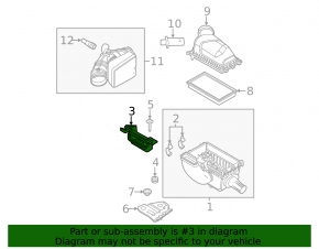 Ford Flex Air Intake 09-12
