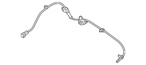 Front left ABS sensor Mazda 3 14-18 BM