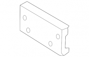Frame for number Ford Ecosport 18-22