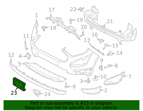 Frame for number Ford Ecosport 18-22
