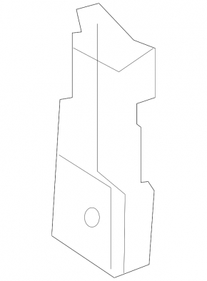 Air conditioning condenser radiator bracket, lower right, Land Rover Range Rover Velar 18-23 2.0T