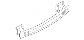 Rear Bumper Reinforcement Ford Escape MK4 20-