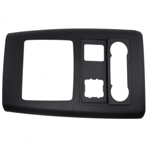 Rear center console trim for Ford Explorer 20-23, black, for climate control, with pocket, scratches, broken fasteners