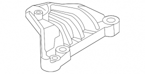 Right engine mount bracket for Kia Sorento 21-25 HEV, PHEV