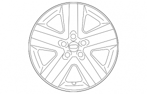 Wheel cap R17 Subaru Outback 20-