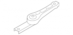 Rear engine mount for Audi Q3 15-18 automatic transmission