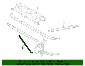 TV strut right BMW X3 G01 18-21