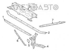 Right TV strut BMW X3 G01 18-24
