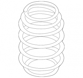 Rear left spring VW Taos 22-25