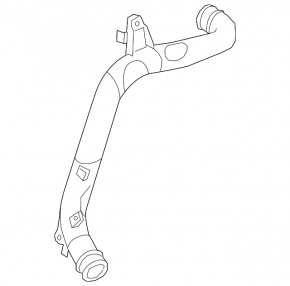 Air pipe left middle VW Jetta 19- 2.0T