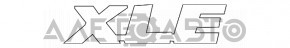 Emblem inscription XLE tailgate Toyota Highlander 14-19