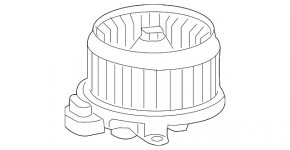Cadillac CTS 14- Heater Fan Motor