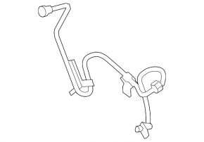 Front left ABS sensor for Toyota Highlander 2013