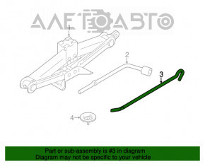 Mitsubishi Eclipse Cross 18-20 Jack Handle