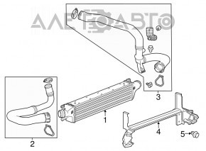 Buick Encore 13-16 Intercooler Bracket